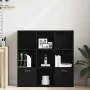 Librería de roble negro 98x29x97,5 cm Madera de ingeniería by , Bookcases and shelves - Ref: Foro24-862471, Price: 108,08 €, ...