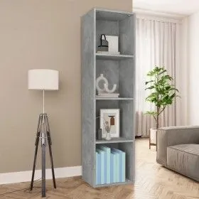 Bookshelf/TV cabinet plywood 36x30x143cm by vidaXL, Bookcases and shelves - Ref: Foro24-800148, Price: 58,06 €, Discount: %