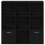 Librería de roble negro 98x29x97,5 cm Madera de ingeniería by , Bookcases and shelves - Ref: Foro24-862471, Price: 108,08 €, ...