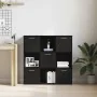 Librería de roble negro 90x28x90 cm Madera de ingeniería by , Bookcases and shelves - Ref: Foro24-862503, Price: 109,15 €, Di...