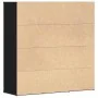 Librería de roble negro 90x28x90 cm Madera de ingeniería by , Bookcases and shelves - Ref: Foro24-862503, Price: 109,15 €, Di...