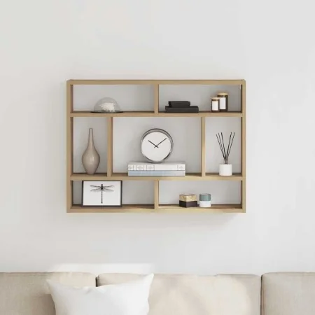 Estante de pared Artisan Roble 75x16x55 cm Madera de ingeniería de , Estantes y estanterías - Ref: Foro24-862046, Precio: 39,...