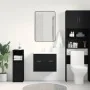 Mueble de baño para lavabo de roble negro 60x38,5x46 cm von , Badezimmermöbel - Ref: Foro24-862025, Preis: 51,97 €, Rabatt: %
