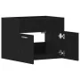 Mueble de baño para lavabo de roble negro 60x38,5x46 cm von , Badezimmermöbel - Ref: Foro24-862025, Preis: 51,97 €, Rabatt: %