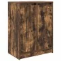 Smoked oak shoemaker 57x34x76 cm Engineered wood by , Shoe racks and shoe organizers - Ref: Foro24-861872, Price: 83,03 €, Di...