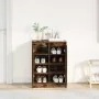 Smoked oak shoemaker 57x34x76 cm Engineered wood by , Shoe racks and shoe organizers - Ref: Foro24-861872, Price: 83,03 €, Di...