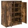 Smoked oak shoemaker 57x34x76 cm Engineered wood by , Shoe racks and shoe organizers - Ref: Foro24-861872, Price: 83,03 €, Di...