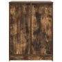 Smoked oak shoemaker 57x34x76 cm Engineered wood by , Shoe racks and shoe organizers - Ref: Foro24-861872, Price: 83,03 €, Di...