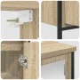 Set de muebles de baño 2 pzas madera contrachapada roble Sonoma de , Muebles de baño - Ref: Foro24-3328390, Precio: 114,74 €,...