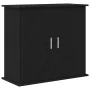 Black oak wood aquarium stand 81x36x73 cm by , Aquarium supports - Ref: Foro24-862155, Price: 93,71 €, Discount: %