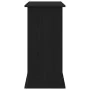 Black oak wood aquarium stand 81x36x73 cm by , Aquarium supports - Ref: Foro24-862155, Price: 93,71 €, Discount: %