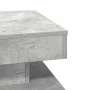 Rotating 360-degree gray concrete coffee table 50x50x34.5 cm by , Coffee table - Ref: Foro24-858473, Price: 57,02 €, Discount: %