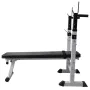 Banco ejercicios con soporte pesas, pesas y mancuernas 120 kg de , Máquinas de levantamiento de pesas - Ref: Foro24-275375, P...