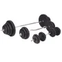Banco ejercicios con soporte pesas, pesas y mancuernas 120 kg de , Máquinas de levantamiento de pesas - Ref: Foro24-275375, P...