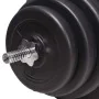 Banco ejercicios con soporte pesas, pesas y mancuernas 120 kg de , Máquinas de levantamiento de pesas - Ref: Foro24-275375, P...