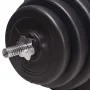 Exercise bench with weight support, weights, and dumbbells 120 kg by , Weight lifting machines - Ref: Foro24-275375, Price: 5...