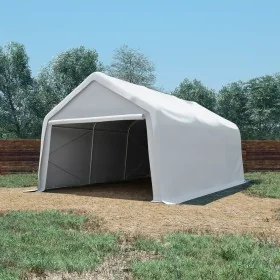 Carpa de almacenamiento PVC blanco 550 g/m² 4x6 m de , Almacenamiento industrial - Ref: Foro24-3056654, Precio: 877,69 €, Des...