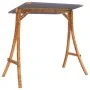 Swing with cushion and solid fir wood canopy by , Garden rockers - Ref: Foro24-3200624, Price: 342,27 €, Discount: %