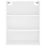 Tall white plywood highboard 69.5x34x180 cm by , Sideboards - Ref: Foro24-3189229, Price: 134,10 €, Discount: %