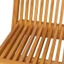 Garden chairs 4 units teak wood and red checkered cushions by , Garden chairs - Ref: Foro24-3062581, Price: 244,50 €, Discoun...