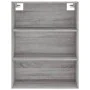 Hoher Schrank aus grauem Sonoma-Sperrholz, 69,5x34x180 cm. von , Sideboards - Ref: Foro24-3200503, Preis: 145,66 €, Rabatt: %