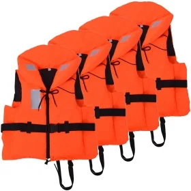 Rettungswesten 4 Stück 100 N 40-60 kg von , Rettungsweste - Ref: Foro24-275183, Preis: 168,36 €, Rabatt: %