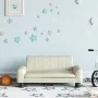 Sofá para niños de cuero sintético crema 70x45x30 cm de , Mobiliario para bebés y niños pequeños - Ref: Foro24-3196275, Preci...