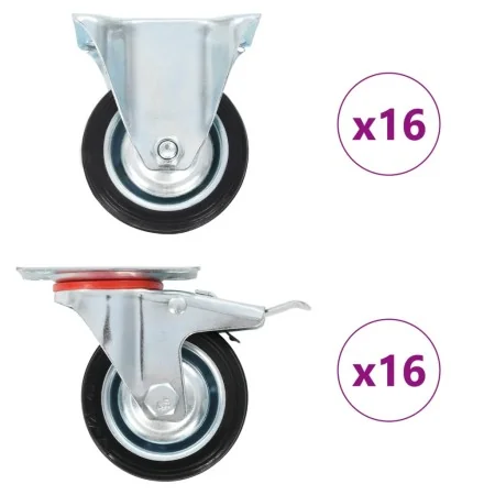 Räder 32 Stück 75 mm von , Materialhandhabung - Ref: Foro24-278040, Preis: 124,70 €, Rabatt: %
