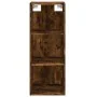 Aparador de madera contrachapada roble ahumado 34,5x34x180 cm de , Aparadores - Ref: Foro24-3190106, Precio: 89,21 €, Descuen...