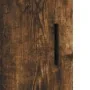 Aparador de madera contrachapada roble ahumado 34,5x34x180 cm de , Aparadores - Ref: Foro24-3190106, Precio: 89,21 €, Descuen...