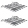 Sillas de comedor jardín con cojines 2 uds madera maciza acacia de , Sillas de jardín - Ref: Foro24-3060822, Precio: 203,47 €...