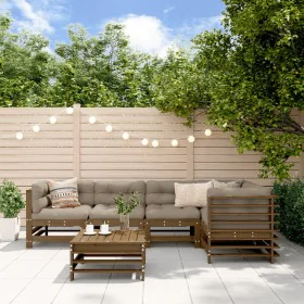 Gartenmöbel-Set, 6-teilig, Massivholz Kiefer, honigbraun. von , Gartensets - Ref: Foro24-3186476, Preis: 415,48 €, Rabatt: %