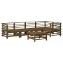 Gartenmöbel-Set, 6-teilig, Massivholz Kiefer, honigbraun. von , Gartensets - Ref: Foro24-3186476, Preis: 415,48 €, Rabatt: %
