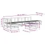7-teiliges Gartensitzgruppen-Set aus massivem grauem Kiefernholz. von , Gartensets - Ref: Foro24-3186510, Preis: 423,66 €, Ra...