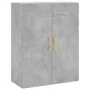 Aparador alto madera contrachapada gris hormigón 69,5x34x180 cm de , Aparadores - Ref: Foro24-3195951, Precio: 165,10 €, Desc...