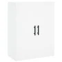Tall white plywood highboard 69.5x34x180 cm by , Sideboards - Ref: Foro24-3195979, Price: 173,14 €, Discount: %