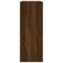 Wall cabinets 2 units engineered wood brown oak by , Sideboards - Ref: Foro24-3197928, Price: 152,30 €, Discount: %