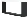 Hoher Schrank aus glänzend weißem Sperrholz 69,5x34x180 cm. von , Sideboards - Ref: Foro24-3198427, Preis: 206,37 €, Rabatt: %