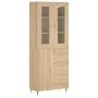 Hoher Schrank aus Sperrholz in Eichenholzfarbe 69,5x34x180 cm. von , Sideboards - Ref: Foro24-3198452, Preis: 170,92 €, Rabat...