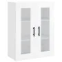 Tall white glossy plywood sideboard 69.5x34x180 cm by , Sideboards - Ref: Foro24-3198555, Price: 197,77 €, Discount: %