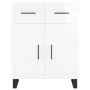 Tall white glossy plywood sideboard 69.5x34x180 cm by , Sideboards - Ref: Foro24-3198555, Price: 197,77 €, Discount: %