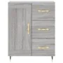 Aparador alto madera contrachapada gris sonoma 69,5x34x180 cm de , Aparadores - Ref: Foro24-3198647, Precio: 167,92 €, Descue...