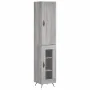 Aparador alto madera contrachapada gris Sonoma 34,5x34x180 cm de , Aparadores - Ref: Foro24-3199023, Precio: 98,98 €, Descuen...