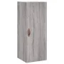 Aparador alto madera contrachapada gris Sonoma 34,5x34x180 cm de , Aparadores - Ref: Foro24-3199023, Precio: 98,98 €, Descuen...