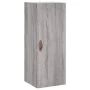 Hoher Schrank aus grauem Sonoma-Sperrholz 34,5x34x180 cm. von , Sideboards - Ref: Foro24-3199023, Preis: 100,35 €, Rabatt: %