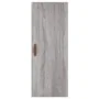 Aparador alto madera contrachapada gris Sonoma 34,5x34x180 cm de , Aparadores - Ref: Foro24-3199023, Precio: 98,98 €, Descuen...