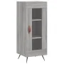 Aparador alto madera contrachapada gris Sonoma 34,5x34x180 cm de , Aparadores - Ref: Foro24-3199023, Precio: 98,98 €, Descuen...