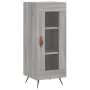 Hoher Schrank aus grauem Sonoma-Sperrholz 34,5x34x180 cm. von , Sideboards - Ref: Foro24-3199023, Preis: 100,35 €, Rabatt: %