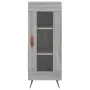 Hoher Schrank aus grauem Sonoma-Sperrholz 34,5x34x180 cm. von , Sideboards - Ref: Foro24-3199023, Preis: 100,35 €, Rabatt: %