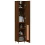 Hoher Schrank aus braunem Eichenfurnierholz 34,5x34x180 cm. von , Sideboards - Ref: Foro24-3199096, Preis: 100,47 €, Rabatt: %